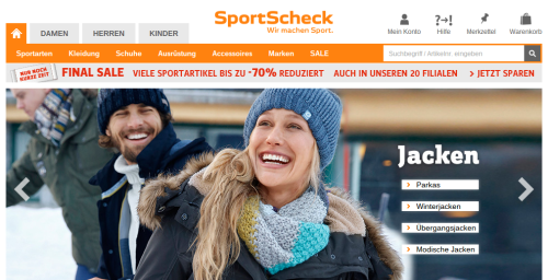 SportScheck Online-Shop