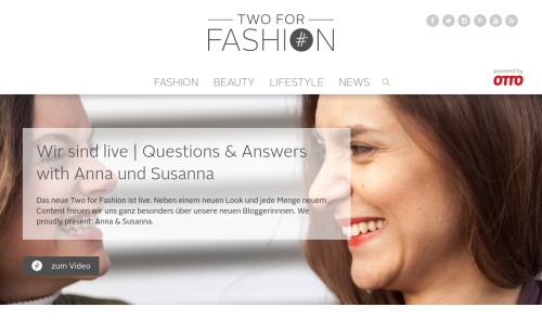 Two For Fashion Otto-Blog