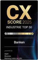 Customer Experience (CX)-Score 2024 / Banken