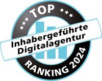 Ranking Inhabergefhrte Digitalagenturen 2024