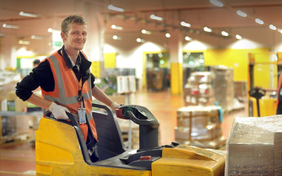 Amazon-Logistikzentrum in Dortmund. (Bild: Amazon)