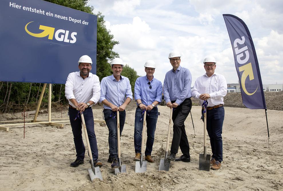 Baubeginn fr den neuen GLS-Standort in Essen (Bild: GLS)