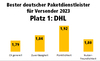 Preview von Bester Paketdienstleister 2023 - DHL