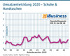 Preview von Umsatzentwicklung 2020 - Schuhe & Handtaschen