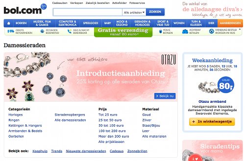 Schmuck und Uhren bei Bol.com