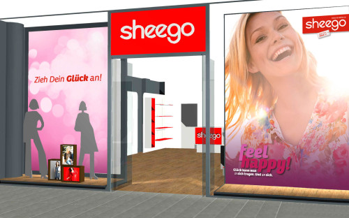 Pop-Up-Store von Sheego