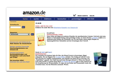 15 Jahre Amazon.de