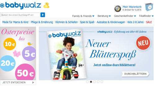 Babywalz Online-Shop