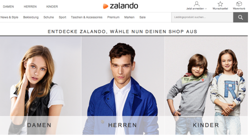 Zalando Online-Shop