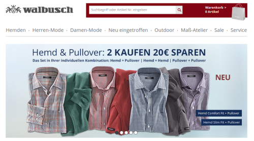 Walbusch Online-Shop