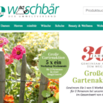 Waschbr Online-Shop